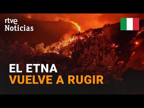 Caos en el aeropuerto de Catania, con decenas de vuelos cancelados por la erupción del Etna