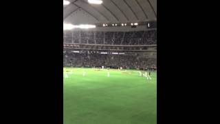 WBC2013東京ラウンド 3/10 オランダ戦 始球式 パワプロ君