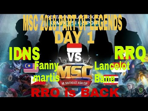 RRQ vs IDNS Bo 1 MSC 2018 Grand final day 1