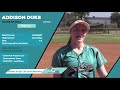 Addison Duke OF/SS- Class of 2024- Yuma Az