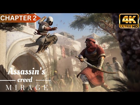 ASSASSIN'S CREED MIRAGE PS5 Walkthrough Gameplay Part 2 (No Commentary) 4K, 60FPS