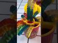 Red Juicy Drop Worms Gummy Sour Jelly Food Mukbang
