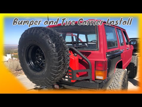 Jeep Rear Bumper and Tire Carrier Install XRC Smittybilt
