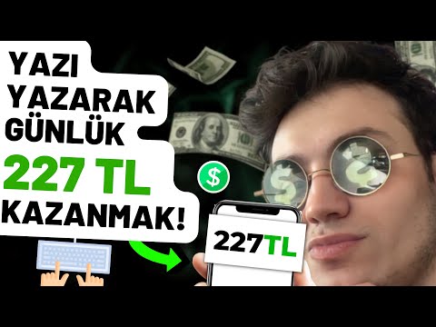 , title : 'Yazı Yazarak Günde 227 TL Kazanmak ? 💰 - İnternetten Para Kazanma Yolları - İnternetten Para Kazan'