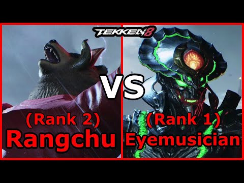 Tekken 8 - Rangchu (#2 Kuma) VS Eyemusician (#1 Yoshimitsu) | Best of 3 | Tekken 8 Replays Battles