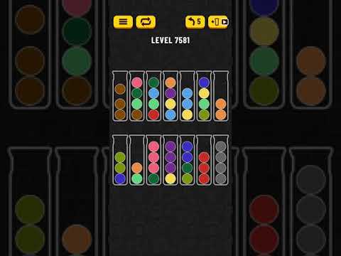 Ball Sort Puzzle Level 7581