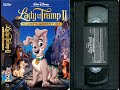 Opening Closing To Lady And The Tramp II Scamp S Adventure US VHS 2001