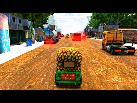 Tuk Tuk drive Traffic Simulator 3D | Android GamePlay Game for Mobile Devices