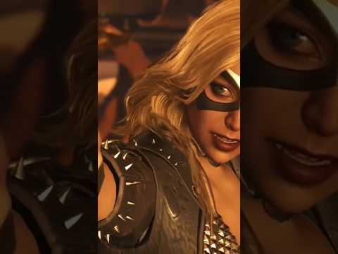 dialogo de Atom Vs Canario Negro INJUSTICE 2 #shorts #shortvideo