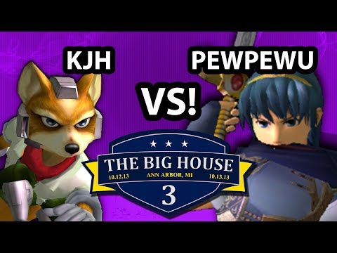 The Big House 3 - PewPewU (Marth) Vs. KJH (Fox, Falco) - Pools Round 2 - SSBM