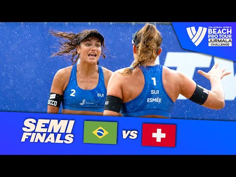 Tainá/Victoria vs. Esmée/Zoé - Semi Finals Highlights Jurmala 2023 #BeachProTour