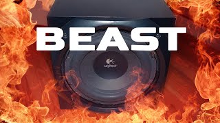 Video thumbnail for Logitech Z5500 Subwoofer Is A Beast by My Stoner Mind