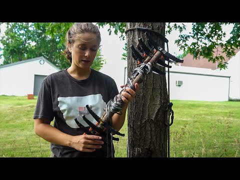 HOW TO CLIMB A TREE - Pt.1 - Saddle Hunting