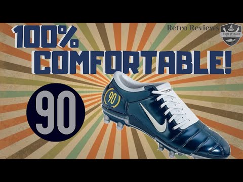 The Most Comfortable Football Boots Ever? Retro Review - Nike Air Zoom T90 III