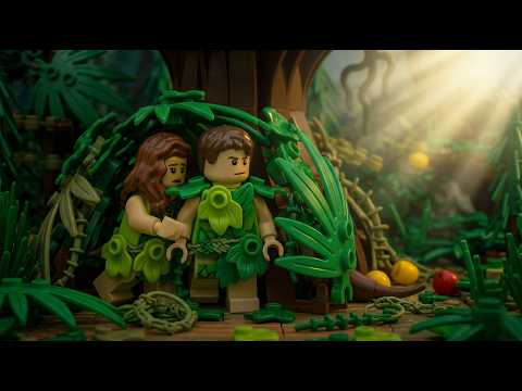 Adam and Eve | Lego Bible Brick Story - Bible Stories, Kingdom Kids Zone - Bible Brick Stories