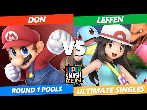 SSC 2019 SSBU - SLY Don (Mario) VS TSM Leffen (Trainer) Smash Ultimate Round 1 Pools