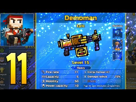 Pixel Gun 3D - Gameplay Walkthrough Part 11 - Demoman