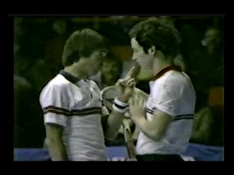 Chicago 1982 Michelob -  Connors vs McEnroe flare-up