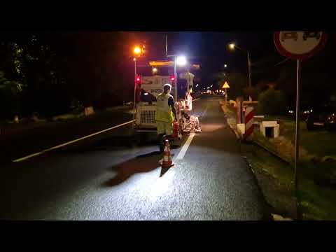 SEMCIR - aplicare marcaj rutier pe timpul nopții