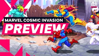 Superhero beat-em-up is PIXEL PERFECT – Marvel Cosmic Invasion Preview