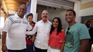 En visita sorpresa; Danilo dará más impulso a turismo en Las Terrenas En visita sorpresa; Danilo dará más impulso a turismo en Las Terrenas