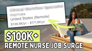 Remote Nurse Jobs that Pay More than Bedside