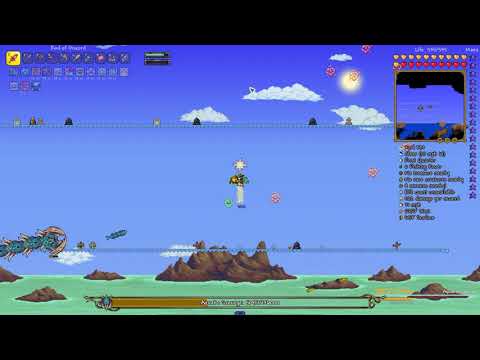 DAD Mode - Aquatic Scourge Fight - Terraria Calamity Mod
