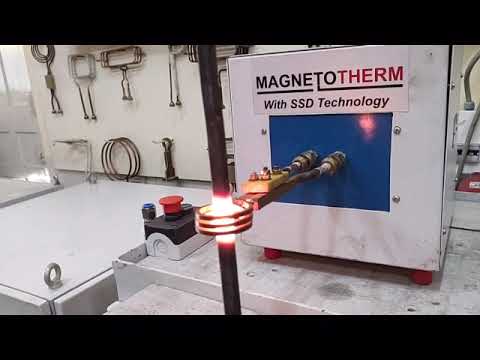 Magnetotherm induction brazing machine