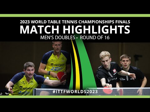 Kubik/Kulczycki vs Falck/Karlsson | MD R16 | 2023 ITTF World Table Tennis Championships Finals