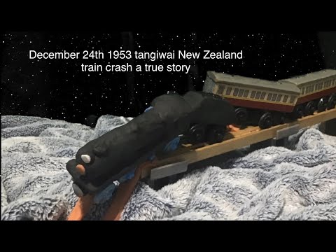 December 24th, 1953 Tangiwai New Zealand train crash a true story (reupload)