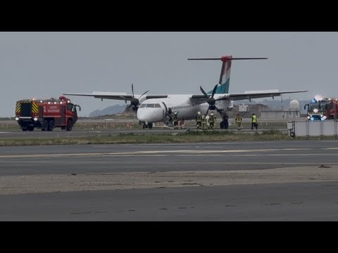 Emergency landing - one engine out Luxair landing in Nice (22 January 2026)