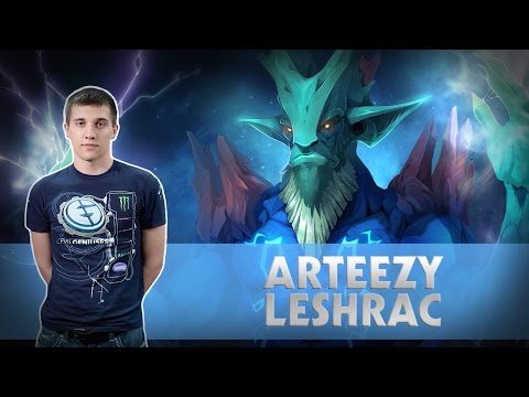 Arteezy Leshrac - Gameplay Dota 2 #MMR