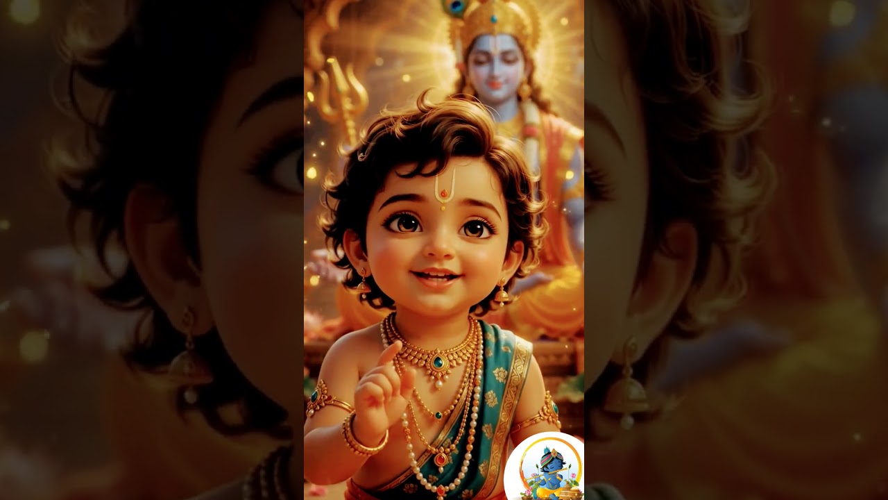 जहाँ कृष्ण हैं, वहाँ भक्ति और शांति है ❤️🙏 | Krishna Bhakti #shorts #krishna