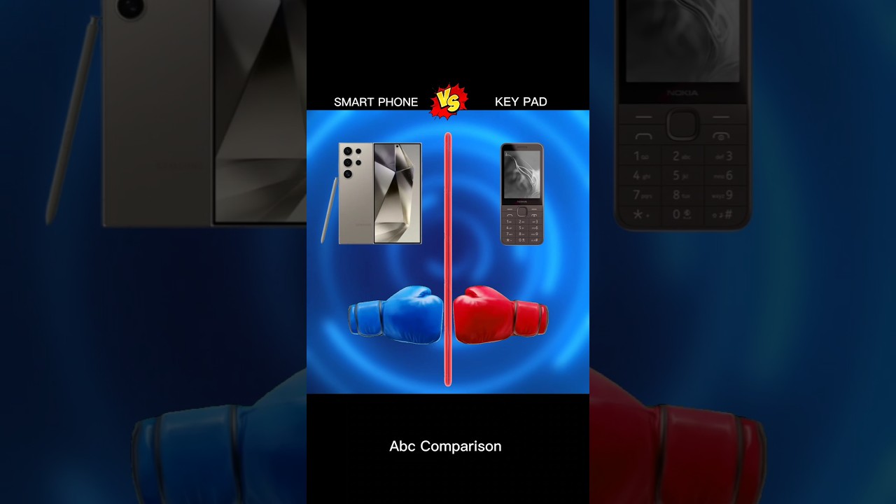 #shorts | Smartphone vs Keypad | Who is best ? | #smartphone #trending #trend #video #shortsvideo