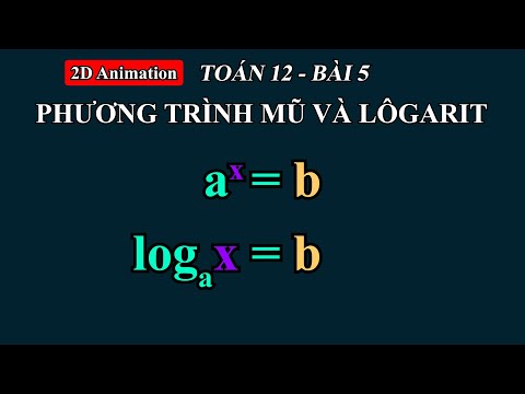 Toán 12 - Bài 5 - Phương Trình Mũ e Lôgarit - vninfográfico