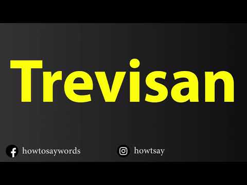 How To Pronounce Trevisan