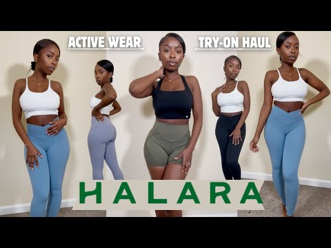 ACTIVE WEAR TRY-ON HAUL FT. HALARA