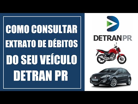Vídeo: Extrato Veículo PR: consulta de débitos e restrições