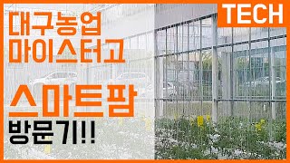 마누테크 대구농업마이스터고 스마트팜 방문기!!!