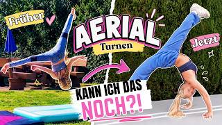 Ich habe mein altes Turnvideo nachgemacht 😳 🤸‍♀️Schaffe ich noch ein Aerial ? | MaVie Noelle