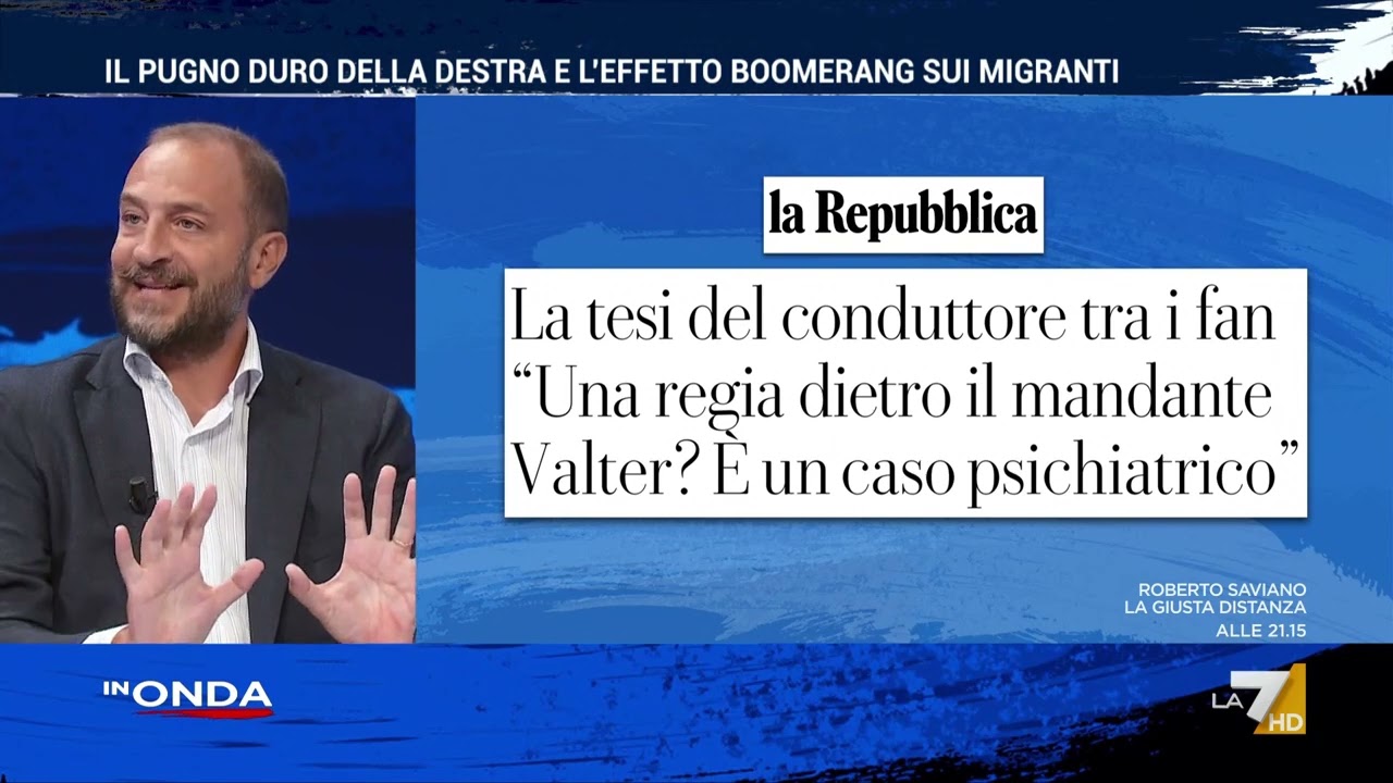 Ranucci risponde con due messaggi letti in diretta a In Onda: “Mai detto che Lavitola è un ...