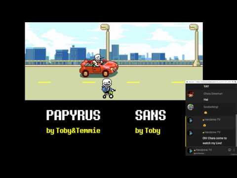 [HerobrineTV]Stream: #4 Undertale Fight with End Credit and Start Genocide =)