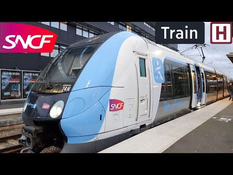 TRANSILIEN H [4K] Z50000 IDFM en gares de Ermont - Eaubonne et Taverny