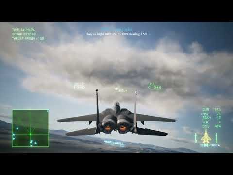 Ace Combat 7: Skies Unknown Mission 12 Stonehenge Defense