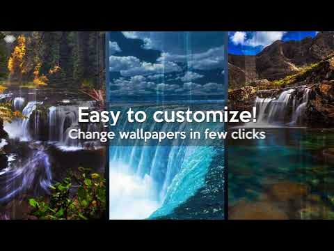 Waterfall Wallpaper HD Video