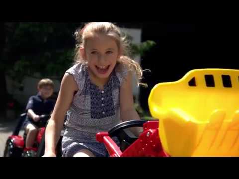 Traktors Bērniem ar pedāļiem ar kausu un piekabi Rolly Toys  Rolly KID Steyr  023936