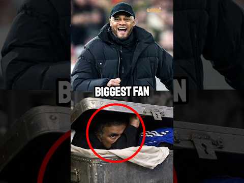 Why Kompany didn’t use Mourinho’s tactic to sneak into the dressing room!🤣💀