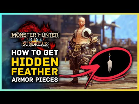 Monster Hunter Rise Sunbreak - How to Get Blessed Feather & Soaring Feather - 2 Hidden Armor Pieces