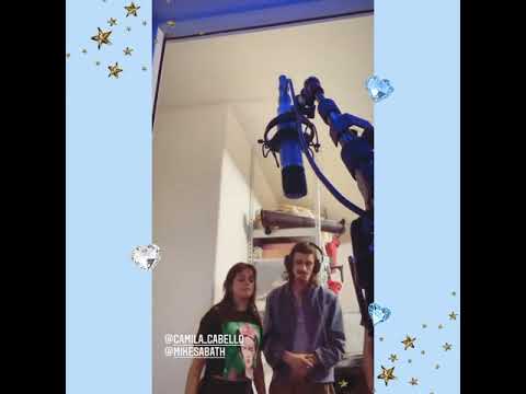 Camila Cabello with Mike Sabath & Scott Harris Jamming at the Studio! ✨