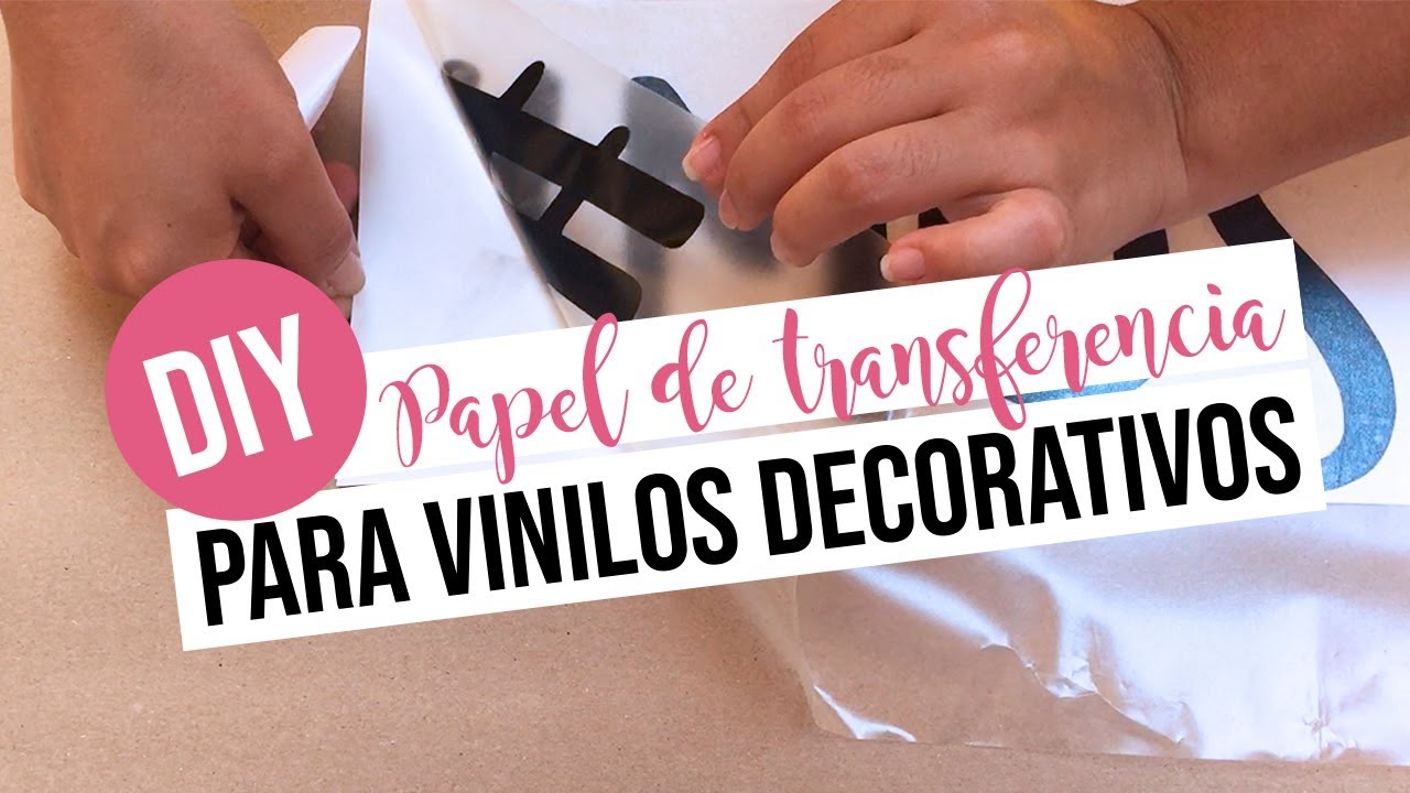 DIY | Papel transferencia o transfer para vinilos